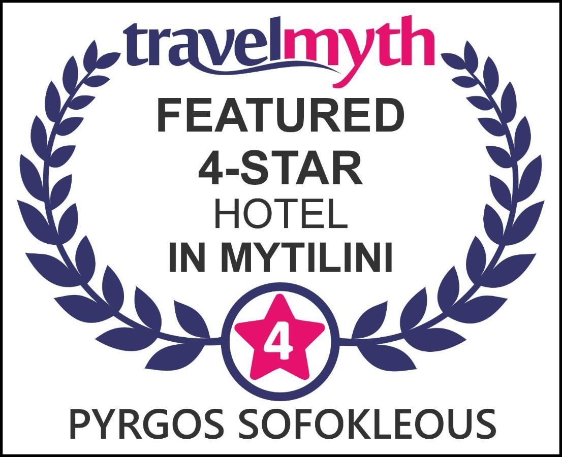 Hotel Pyrgos Sofokleous Mytilíni Esterno foto